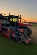Rollrasen Maschine